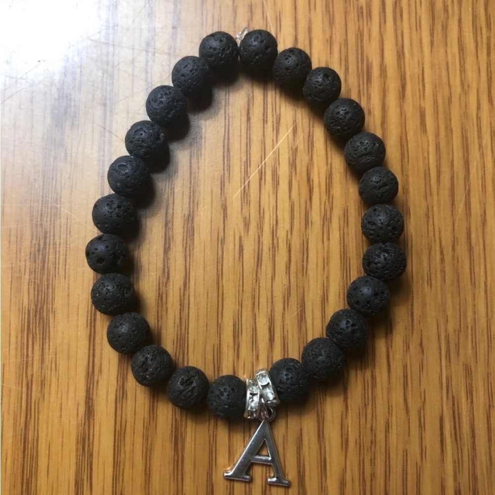 Initial A bracelet